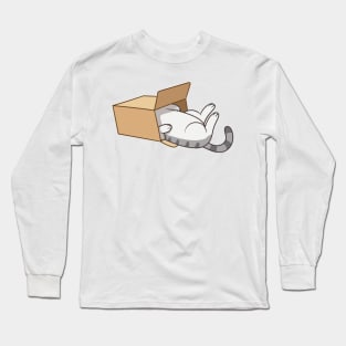 Cat in the box Long Sleeve T-Shirt